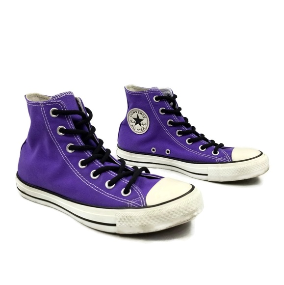 converse black purple